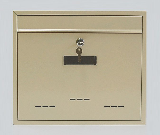 Schránka poštovní RADIM-velká slonová kost 360x310x90 mm - Vybavení pro dům a domácnost Schránky, pokladny, skříňky Schránky poštovní, vhozy, přísl.